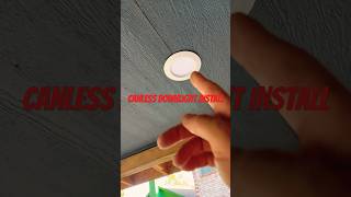 Oklahoma backyardpatio Canless 6 inch down light how to install ￼ [upl. by Stanwood]