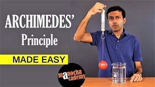 Archimedes’ Principle Made EASY  Physics [upl. by Meneau741]