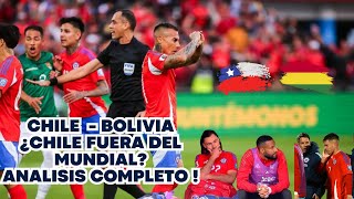 CHILE BOLIVIA ¿CHILE FUERA DEL MUNDIAL  ANÁLISIS COMPLETO [upl. by Adoree498]