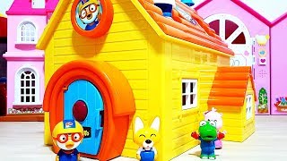 Pororo house surprise eggs and Slide play with friends toys play [upl. by Nabila]