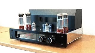 Tube amplifier vs solid state Dynavox VR70E II vs Yamaha receiver with Q Acoustics 3020 speakers [upl. by Aseen]