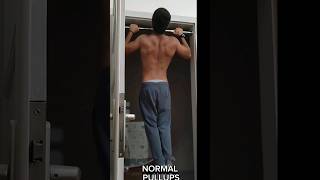 Normal pullups VS Crossfit pullups Watch to the end😳 [upl. by Wootten]