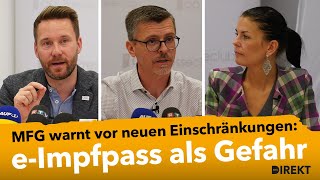 Achtung Vom elektronischen Impfpass kann man sich nicht abmelden [upl. by Ecital985]