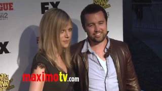 Kaitlin Olson and Rob McElhenney at quotIts Always Sunny in Philadelphiaquot Season 7 Premiere [upl. by Bechler]