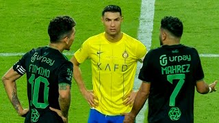 Firmino amp Mahrez will never forget Cristiano Ronaldos performance in this match [upl. by Pol]