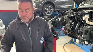 Sostituzione pompa acqua Volkswagen Golf GTI 230 CV 245 CV tutto i motori 20 TFSI [upl. by Shiller119]