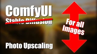 ComfyUI Foto Upscaling  Stable Diffusion  Deutsch  Englische Untertitel [upl. by Nujra]