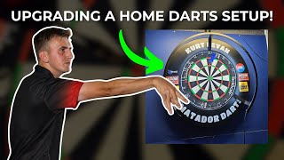 Upgrading My Darts Setup  Darts Vlog [upl. by Anhavas]