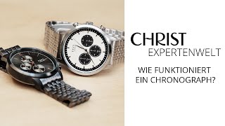 Wie funktioniert ein Chronograph  CHRIST EXPERTENWELT [upl. by Lefkowitz]