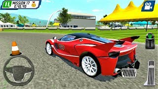 Kırmızı Yarış Arabası Park Etme Oyunu  Parking Masters Supercar Driver  Android Gameplay [upl. by Asit851]