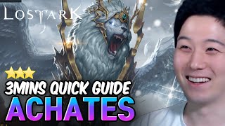 Guardian Raid 3mins Achates Guide  Lost Ark [upl. by Eannej149]