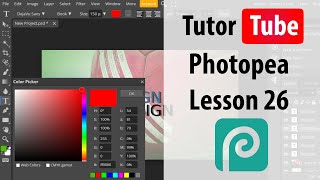 Photopea  Lesson 26  Healing Brush Tool [upl. by Alaikim]