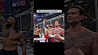 OG Bloodine Win ☝️🩸 Survivor Series wwe romanreigns wrestling samizayn cmpunk jeyuso shorts [upl. by Einnod]