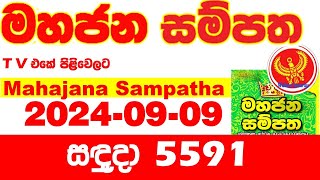 Mahajana Sampatha 5591 20240909 Today Lottery Result අද මහජන සම්පත ලොතරැයි ප්‍රතිඵල nlb [upl. by Whitehouse]