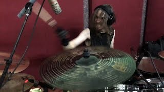 Megadeth  quotRattleheadquot Dirk Verbeuren Drum Playthrough [upl. by Einafats]