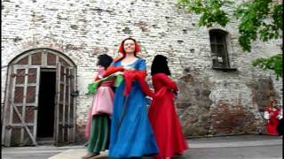 Studio Danza  Medieval dance with veils [upl. by Musser]