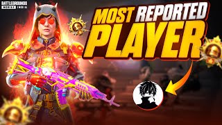 MOST REPORTED PLAYER of BGMI 🔥 Dominating Conqueror Rank Push Lobby  Battlegrounds Mobile India [upl. by Lah]