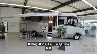 Carthago chic splus I 64 XL QB Iveco Daily 67 t Carthago Modelljahr 2022 [upl. by Antonius669]