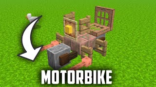 MOTORBIKE BUILD FOR YOUR MINECRAFT WORLD  minecraft subscribe viral Weizy  Weizy [upl. by Miltie409]