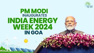 LIVE PM Modi inaugurates India Energy Week 2024 in Goa [upl. by Bak359]