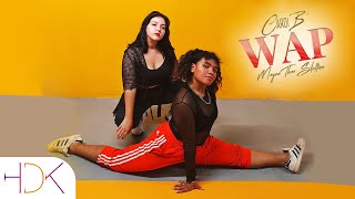 WAP  Cardi B feat Megan Thee Stallion besperon Choreography cover by HDK and Nirina from France [upl. by Lubba]