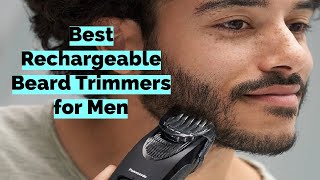 Top 4 Best rechargeable Beard Trimmers for Men in 2024 [upl. by Goodhen222]