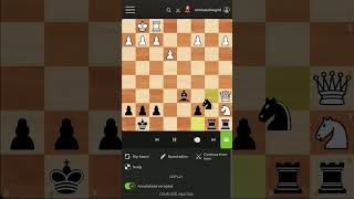 botez gambit against 2200 blitz player chess samaytreaty checkmate [upl. by Senecal208]