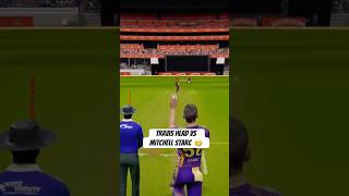 Travis Head vs Mitchell Starc shorts shortsfeed viral cricket24 cricket ipl srh kkr yt [upl. by Ivens]