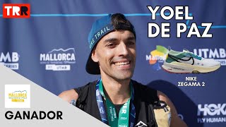 Yoel de Paz  Ganador absoluto de la primera edición de Mallorca ETM 47km  Mallorca by UTMB 2024 [upl. by Onairda601]