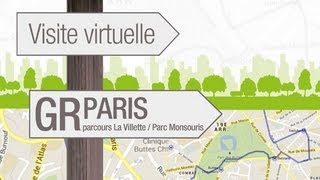 Visite virtuelle  traversée de Paris [upl. by Lessig]