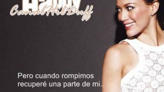 Hilary Duff  Happy español [upl. by Adian]