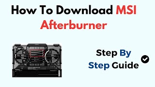 How To Download MSI Afterburner [upl. by Anelra]