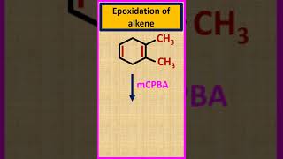 Epoxidation of highly substituted alkene shorts [upl. by Ailegra489]