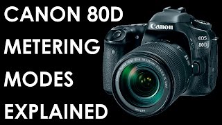 Metering modes explained  Featuring Canon 80D [upl. by Rramahs206]