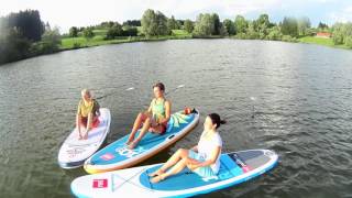 SUPYoga auf dem Rottachsee  Oberallgäu [upl. by Landre77]