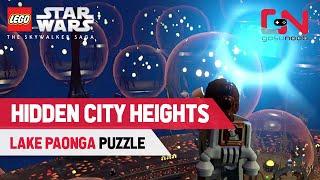 HIDDEN CITY HEIGHTS Naboo Lake Paonga PUZZLE LEGO Star Wars Skywalker Saga [upl. by Aiasi]