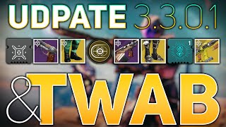 This Week at Bungie Lorentz Driver Nerf Radiant Dance Machines amp Update 3301  Destiny 2 TWAB [upl. by Yggep]