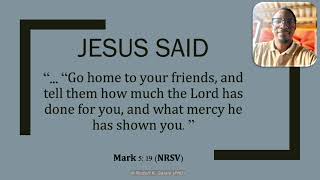 Jesus Said Mark 519 [upl. by Adnicul]