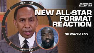 NBA AllStar Game to be TOURNAMENTSTYLE 😬 AN INSULT amp A DISGRACE  Stephen A  First Take [upl. by Lani]