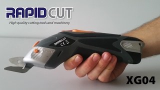 RAPIDCUT Cordless Electric Scissors Rechargeable XG04 [upl. by Camus]