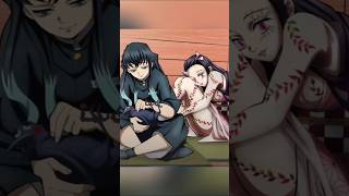 Demon Slayer Nezuko x Muichiro Vs Tanjiro x Kanaosinging simpa viral [upl. by Etnoved]