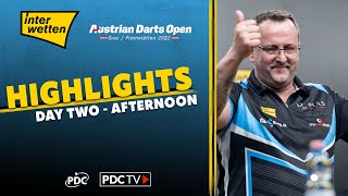 Austrian delight  Day Two Afternoon Highlights  2022 Austrian Darts Open [upl. by Baldridge]