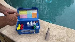 Swimming Pool  Taylor K2006 Test Kit Intro  Free Chlorine Test [upl. by Eitsirk]