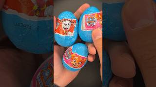 🐾Paw Patrol Chocolate Surprise Eggs 🐶 Unboxing [upl. by Annaihs]