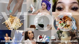 VLOG I got my lashes done  extreme makeup fail  hygiene empties  trying new products  etc [upl. by Naltiak]