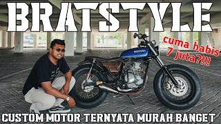 Review Yamaha Scorpio 225 BRATSTYLE  Custom kayak gini juma habis 7 juta [upl. by Analah359]