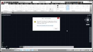 Installing the VBA Enabler for AutoCAD 2014 [upl. by Acinimod387]