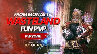 FROM MONASTERY TO WASTELAND FUN PVP  L2AMERIKA l2amerika lineage2 [upl. by Kries]