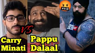 Carryminati Deleted video  Rajat Dalal vs Carry Minati [upl. by Denoting799]