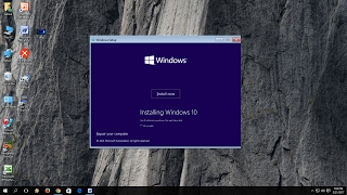 How to Install Windows 10 without USB Pen drive or DVD Easy [upl. by Kho32]